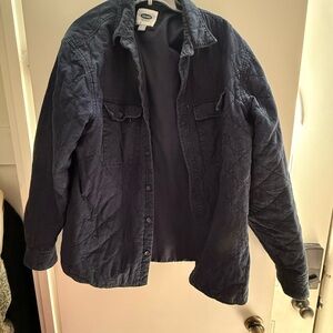 Old Navy Navy Blue Lightweight Shirt Jacket